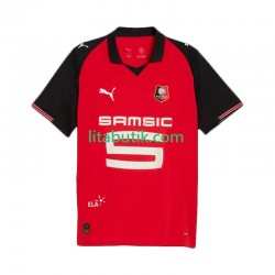 Stade Rennais Män Hemma Fotbollströja 2025-2026 Kortärmad Stade Rennais Män Hemma Fotbollströja 2025-2026 Kortärmad
