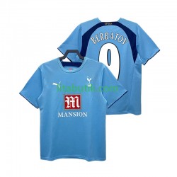 Tottenham Hotspur BERBATOV 9 2007 Retro Män Borta Fotbollströja 2006 Kortärmad