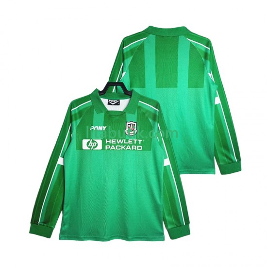 Tottenham Hotspur 1997 Målvakt Retro Män Hemma Fotbollströja 1999 Långärmad