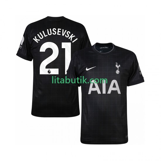 Tottenham Hotspur Kulusevski 21 Män Borta Fotbollströja 2025-2026 Kortärmad