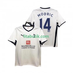 Tottenham Hotspur Modrić Luca 14 2009 Retro Män Hemma Fotbollströja 2008 Kortärmad