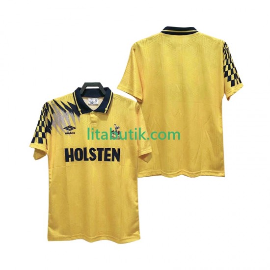 Tottenham Hotspur 1992 1994 Retro Män Borta Fotbollströja Kortärmad