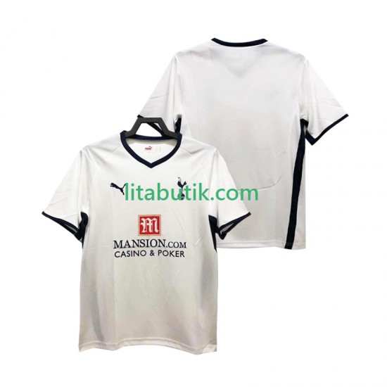 Tottenham Hotspur 2009 Retro Män Hemma Fotbollströja 2008 Kortärmad