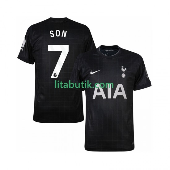 Tottenham Hotspur Son Heung-Min 7 Män Borta Fotbollströja 2025-2026 Kortärmad