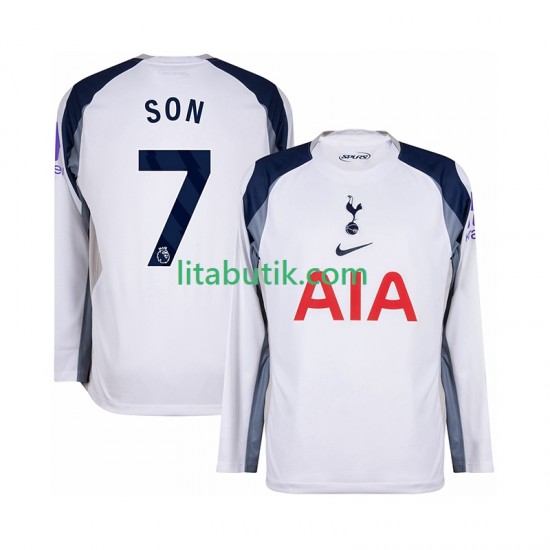 Tottenham Hotspur Son Heung-Min 7 Män Hemma Fotbollströja 2025-2026 Långärmad