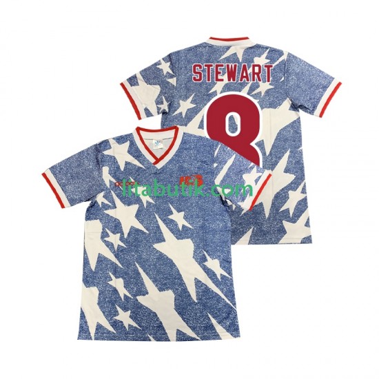 USA STEWART 8 1994 Retro Män Borta Fotbollströja Kortärmad