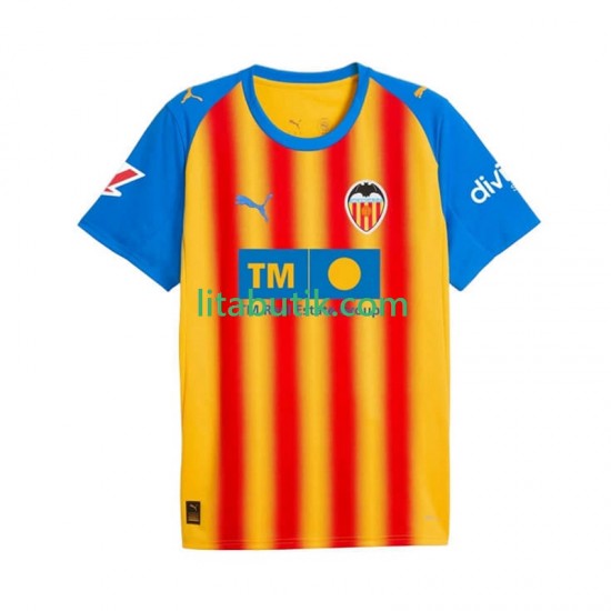 Valencia CF Män Tredje Fotbollströja 2025-2026 Kortärmad