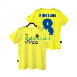Villarreal CF RIQUELME 8 2005 Retro Män Hemma Fotbollströja 2006 Kortärmad