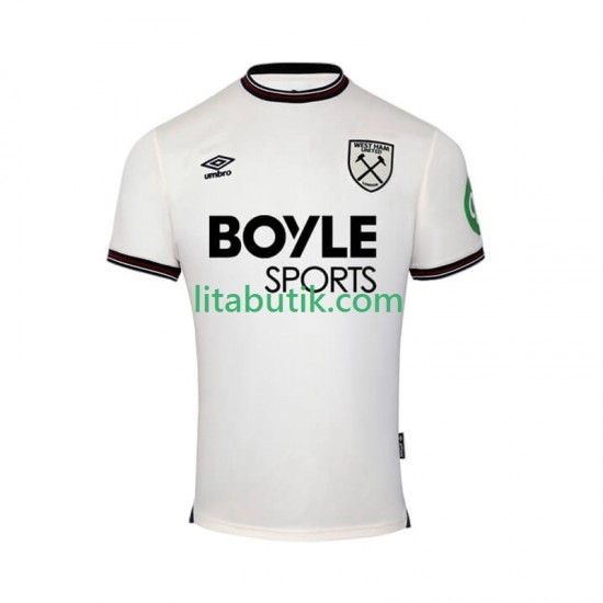 West Ham United Män Borta Fotbollströja 2025-2026 Kortärmad