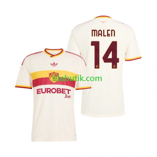 AS Roma Donyell Malen 14 Män Borta Fotbollströja 2026-2027 Kortärmad