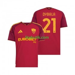 AS Roma Paulo Dybala 21 Män Hemma Fotbollströja 2026-2027 Kortärmad AS Roma Paulo Dybala 21 Män Hemma Fotbollströja 2026-2027 Kortärmad