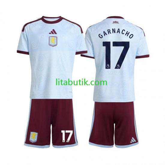 Aston Villa Alejandro Garnacho 17 Barn Tredje Fotbollströja 2026-2027 Kortärmad