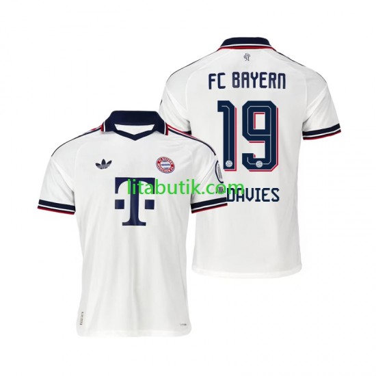 FC Bayern München Alphonso Davies 19 Män Borta Fotbollströja 2026-2027 Kortärmad