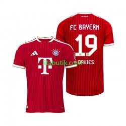 FC Bayern München Alphonso Davies 19 Män Hemma Fotbollströja 2026-2027 Kortärmad