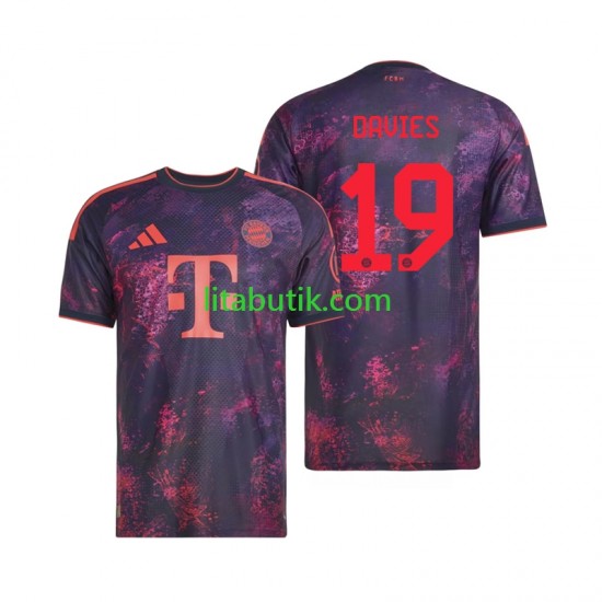 FC Bayern München Alphonso Davies 19 Män Tredje Fotbollströja 2026-2027 Kortärmad