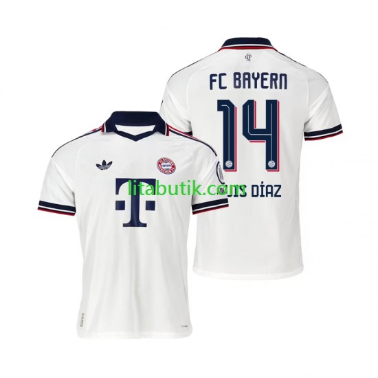 FC Bayern München Luis Diaz 14 Män Borta Fotbollströja 2026-2027 Kortärmad