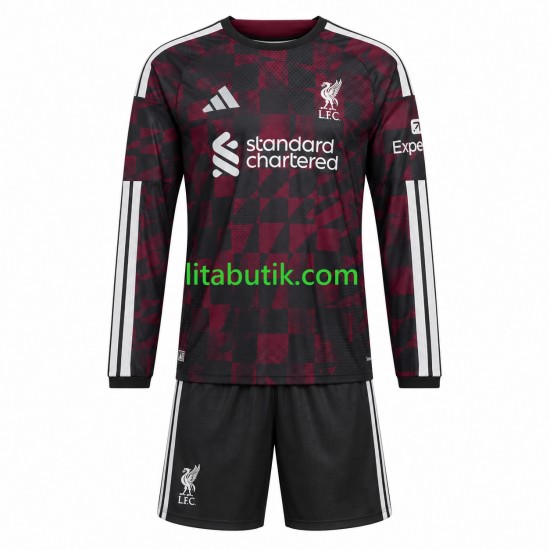 Liverpool Barn Tredje Fotbollströja 2026-2027 Långärmad