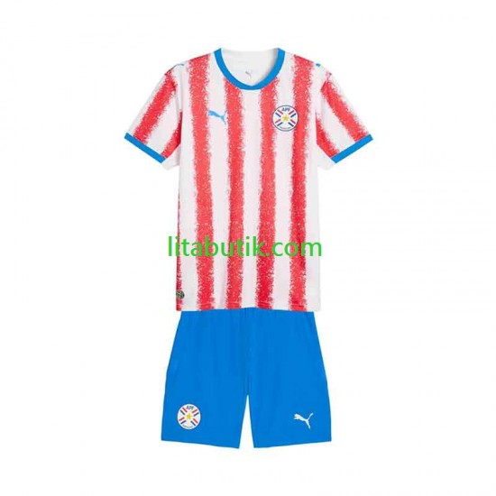 Paraguay Barn Hemma Fotbollströja 2026 Kortärmad