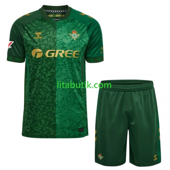 Real Betis Barn Borta Fotbollströja 2026-2027 Kortärmad