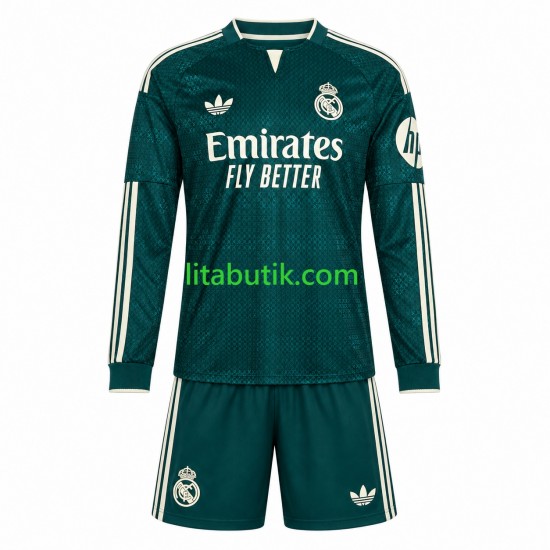 Real Madrid Barn Borta Fotbollströja 2026-2027 Långärmad