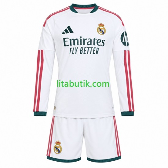 Real Madrid Barn Hemma Fotbollströja 2026-2027 Långärmad