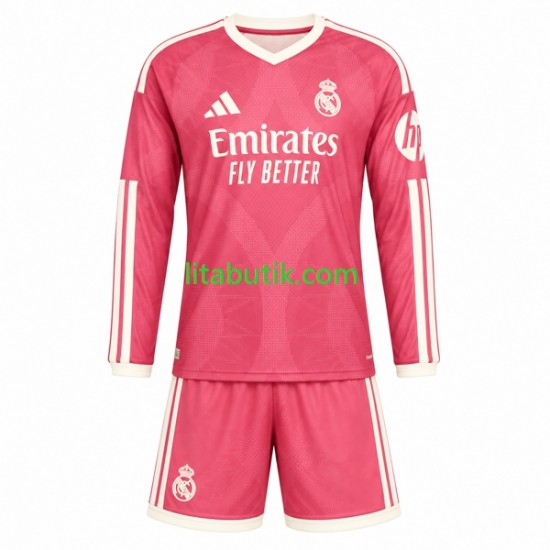 Real Madrid Barn Tredje Fotbollströja 2026-2027 Långärmad