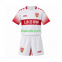 VfB Stuttgart Barn Borta Fotbollströja 2026-2027 Kortärmad