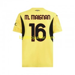 AC Milan Mike Maignan 16 Målvakt Män Borta Fotbollströja 2024-2025 Kortärmad