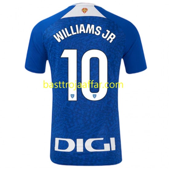 Athletic Bilbao Williams JR 10 Män Borta Fotbollströja 2024-2025 Kortärmad