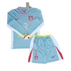 Atlético Madrid Antoine Griezmann 7 Barn Borta Fotbollströja 2024-2025 Långärmad