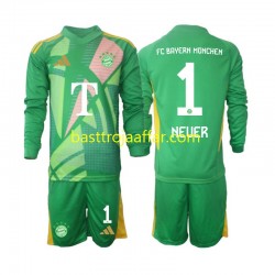 FC Bayern München Manuel Neuer 1 Målvakt Barn Fjärde Fotbollströja 2024-2025 Långärmad FC Bayern München Manuel Neuer 1 Målvakt Barn Fjärde Fotbollströja 2024-2025 Långärmad