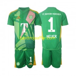 FC Bayern München Manuel Neuer 1 Målvakt Barn Fjärde Fotbollströja 2024-2025 Kortärmad FC Bayern München Manuel Neuer 1 Målvakt Barn Fjärde Fotbollströja 2024-2025 Kortärmad