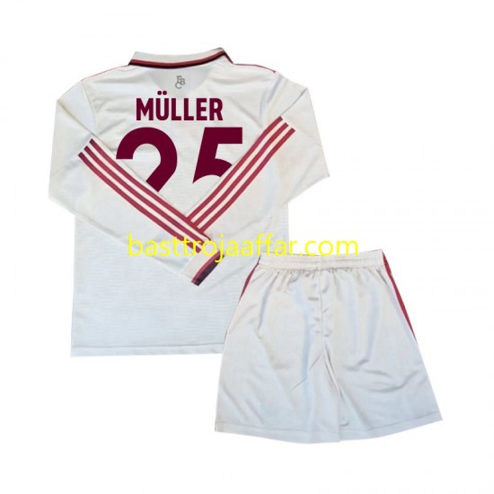 FC Bayern München Muller 25 Barn Tredje Fotbollströja 2024-2025 Långärmad