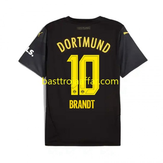 Borussia Dortmund Julian Brandt 10 Män Borta Fotbollströja 2024-2025 Kortärmad