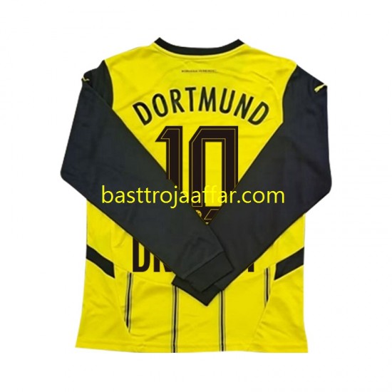 Borussia Dortmund Julian Brandt 10 Män Hemma Fotbollströja 2024-2025 Långärmad