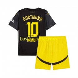 Borussia Dortmund Julian Brandt 10 Barn Borta Fotbollströja 2024-2025 Kortärmad