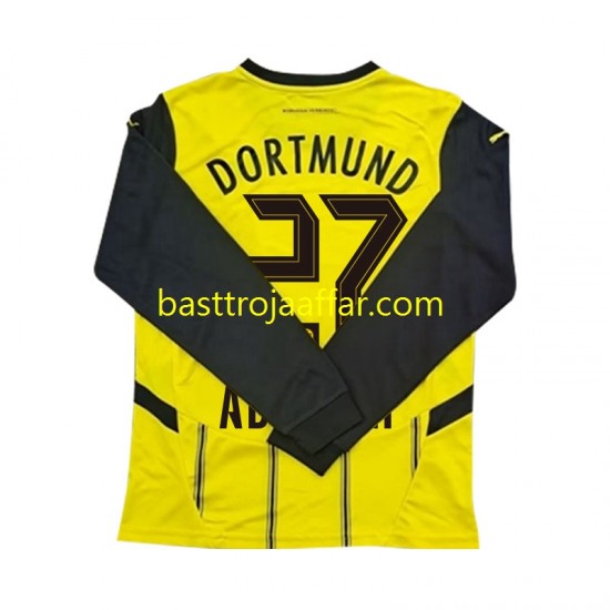 Borussia Dortmund Karim Adeyemi 27 Män Hemma Fotbollströja 2024-2025 Långärmad