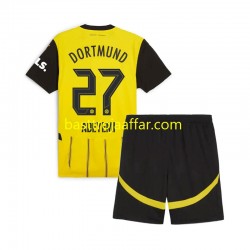 Borussia Dortmund Karim Adeyemi 27 Barn Hemma Fotbollströja 2024-2025 Kortärmad
