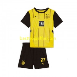 Borussia Dortmund Karim Adeyemi 27 Barn Hemma Fotbollströja 2024-2025 Kortärmad