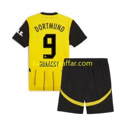 Borussia Dortmund Serhou Guirassy 9 Barn Hemma Fotbollströja 2024-2025 Kortärmad