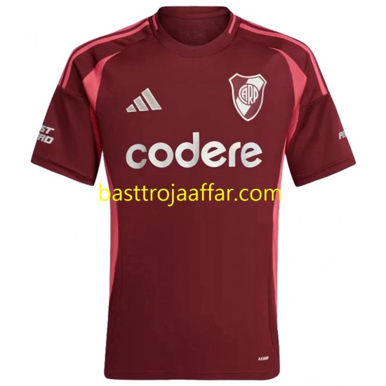CA River Plate Män Borta Fotbollströja 2024-2025 Kortärmad
