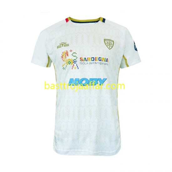 Cagliari Män Borta Fotbollströja 2024-2025 Kortärmad