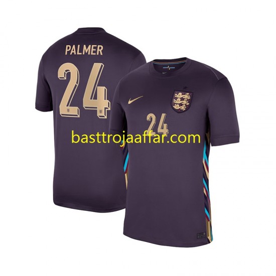 England Cole Palmer 24 Män Borta Fotbollströja 2024 Kortärmad