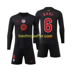 FC Barcelona Gavi 6 Barn Borta Fotbollströja 2024-2025 Långärmad FC Barcelona Gavi 6 Barn Borta Fotbollströja 2024-2025 Långärmad