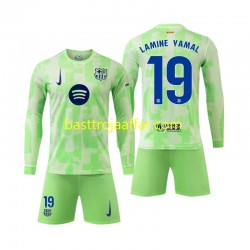 FC Barcelona Lamine Yamal 19 Barn Tredje Fotbollströja 2024-2025 Långärmad FC Barcelona Lamine Yamal 19 Barn Tredje Fotbollströja 2024-2025 Långärmad