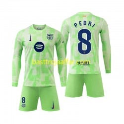FC Barcelona Pedri 8 Barn Tredje Fotbollströja 2024-2025 Långärmad FC Barcelona Pedri 8 Barn Tredje Fotbollströja 2024-2025 Långärmad