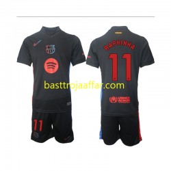 FC Barcelona Raphinha 11 Barn Borta Fotbollströja 2024-2025 Kortärmad FC Barcelona Raphinha 11 Barn Borta Fotbollströja 2024-2025 Kortärmad