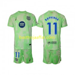 FC Barcelona Raphinha 11 Barn Tredje Fotbollströja 2024-2025 Kortärmad FC Barcelona Raphinha 11 Barn Tredje Fotbollströja 2024-2025 Kortärmad