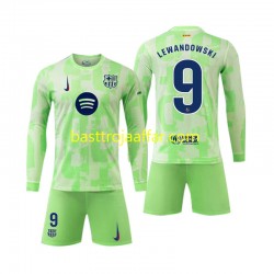 FC Barcelona Robert Lewandowski 9 Barn Tredje Fotbollströja 2024-2025 Långärmad FC Barcelona Robert Lewandowski 9 Barn Tredje Fotbollströja 2024-2025 Långärmad