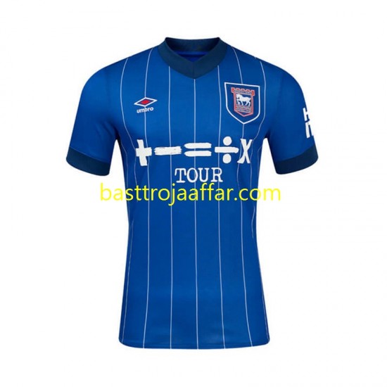 Ipswich Town Män Hemma Fotbollströja 2024-2025 Kortärmad